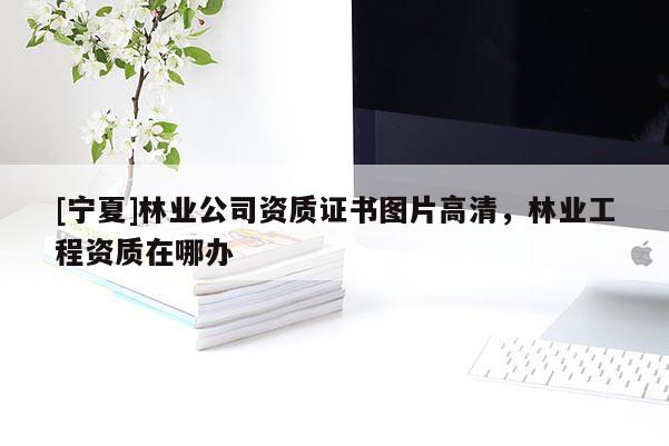 [寧夏]林業(yè)公司資質(zhì)證書(shū)圖片高清，林業(yè)工程資質(zhì)在哪辦