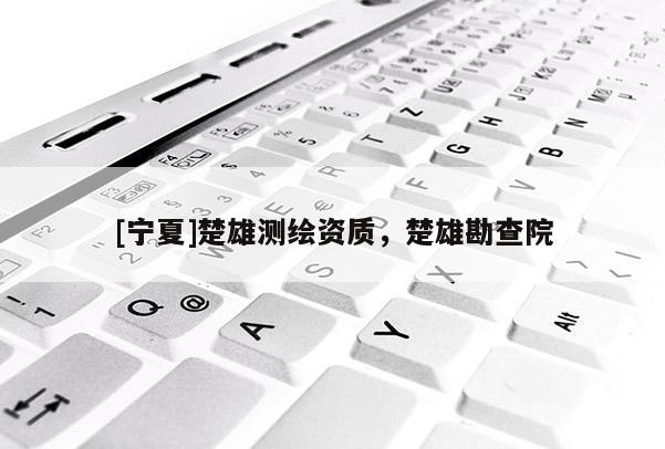 [寧夏]楚雄測繪資質(zhì)，楚雄勘查院