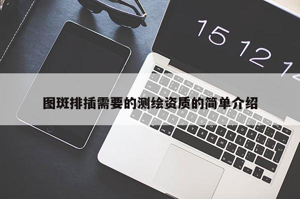 圖斑排插需要的測繪資質(zhì)的簡單介紹