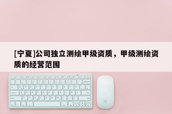[寧夏]公司獨(dú)立測(cè)繪甲級(jí)資質(zhì)，甲級(jí)測(cè)繪資質(zhì)的經(jīng)營(yíng)范圍