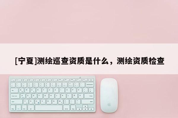[寧夏]測(cè)繪巡查資質(zhì)是什么，測(cè)繪資質(zhì)檢查