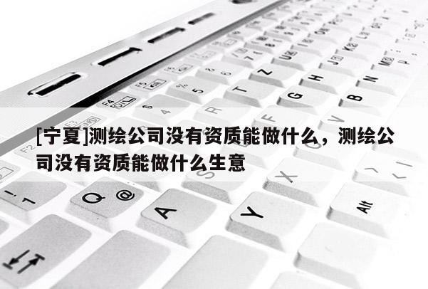 [寧夏]測繪公司沒有資質(zhì)能做什么，測繪公司沒有資質(zhì)能做什么生意